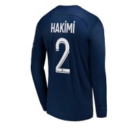 Fotbalové Dres Paris Saint-Germain Achraf Hakimi #2 Domácí 2022-23 Dlouhý Rukáv